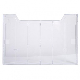 Katalógustartó elem, A4, fekvő, EXACOMPTA "Office", áttetsző