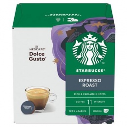 Kávékapszula, 12 db, STARBUCKS by Dolce Gusto®, "Espresso Colombia Medium Roast"