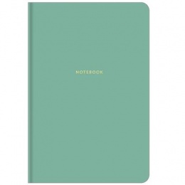 Jegyzetfüzet, B5, vonalas, 80 lap, keményfedeles, SHKOLYARYK, türkíz