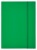 Gumis mappa, 15 mm, karton, A4, ESSELTE "Economy", zöld